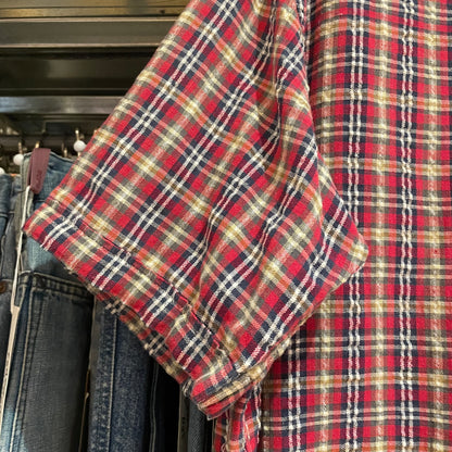 Red Check Short Sleeve Shirt