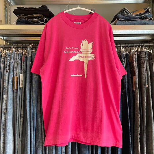 Pink Senior Games Volunteer Tee
