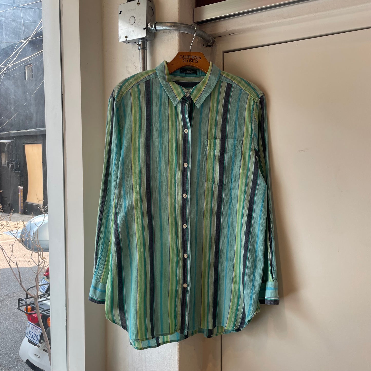 Stripe Shirt Blue