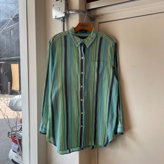 Stripe Shirt Blue