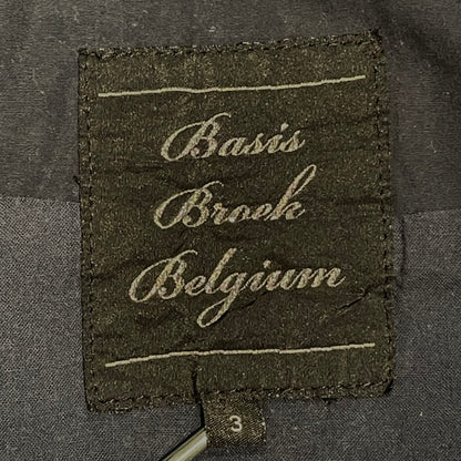 Single Collar Cotton Jacket Washed Navy