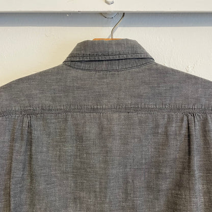 Utility Pocket Chambray Work Shirt Washed