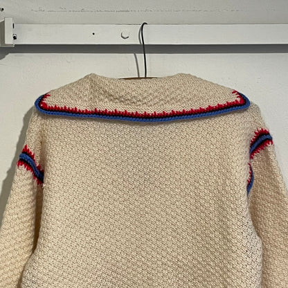 Sailor Collar Knit Pullover