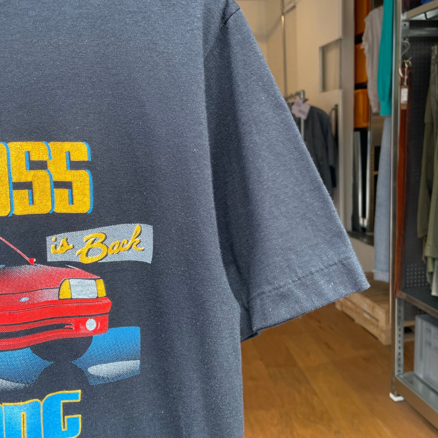 Boss Mustang T-Shirt Black