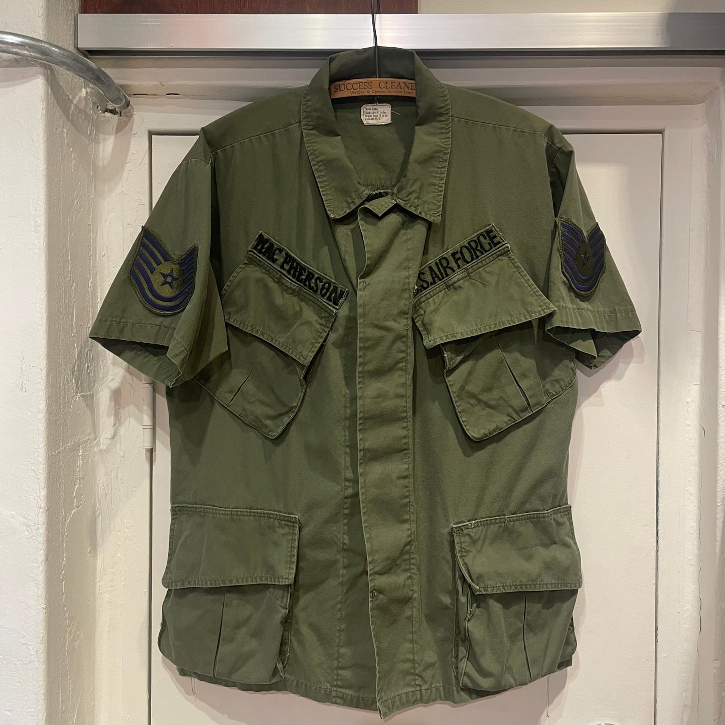 US Army Jungle Fatigue Short Sleeve Jacket