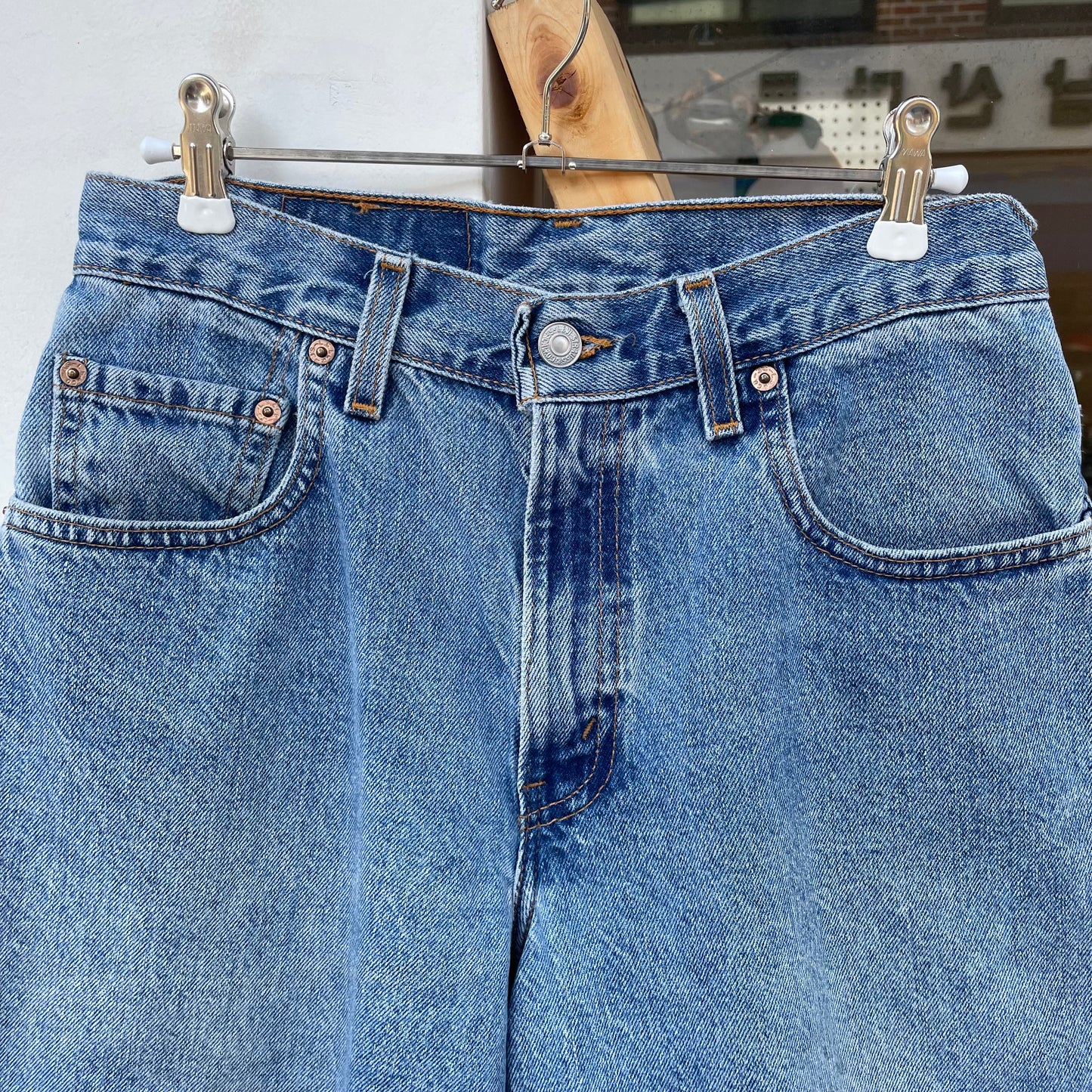 560 Denim Shorts Blue