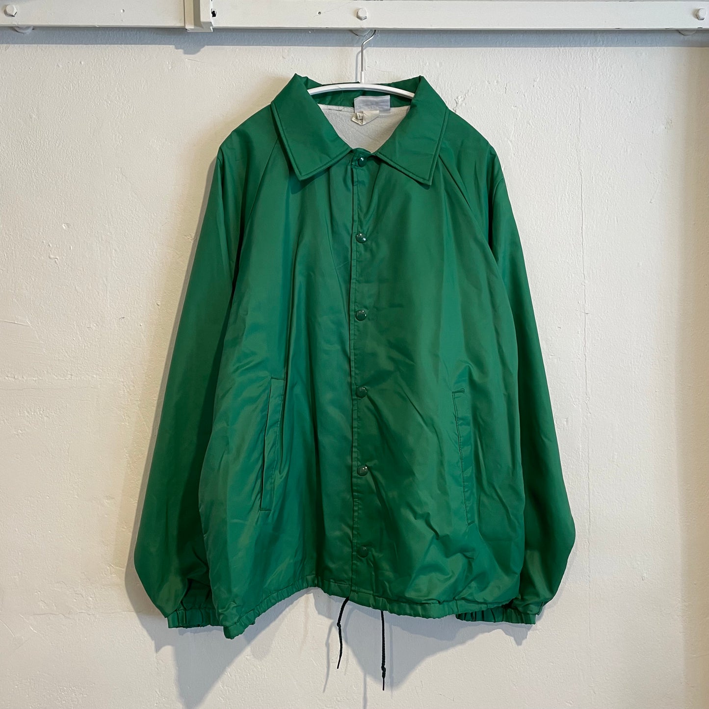 Dog Printed Coach Jacket Green