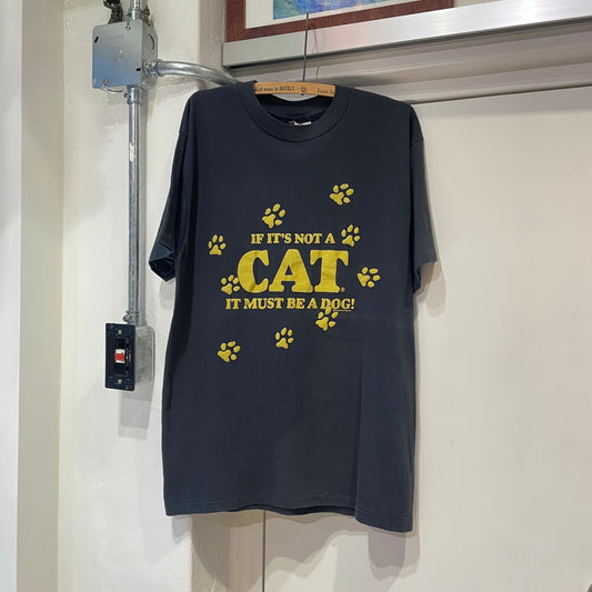If It's Not A Cat It Must Be A Dog Paw Print Tee