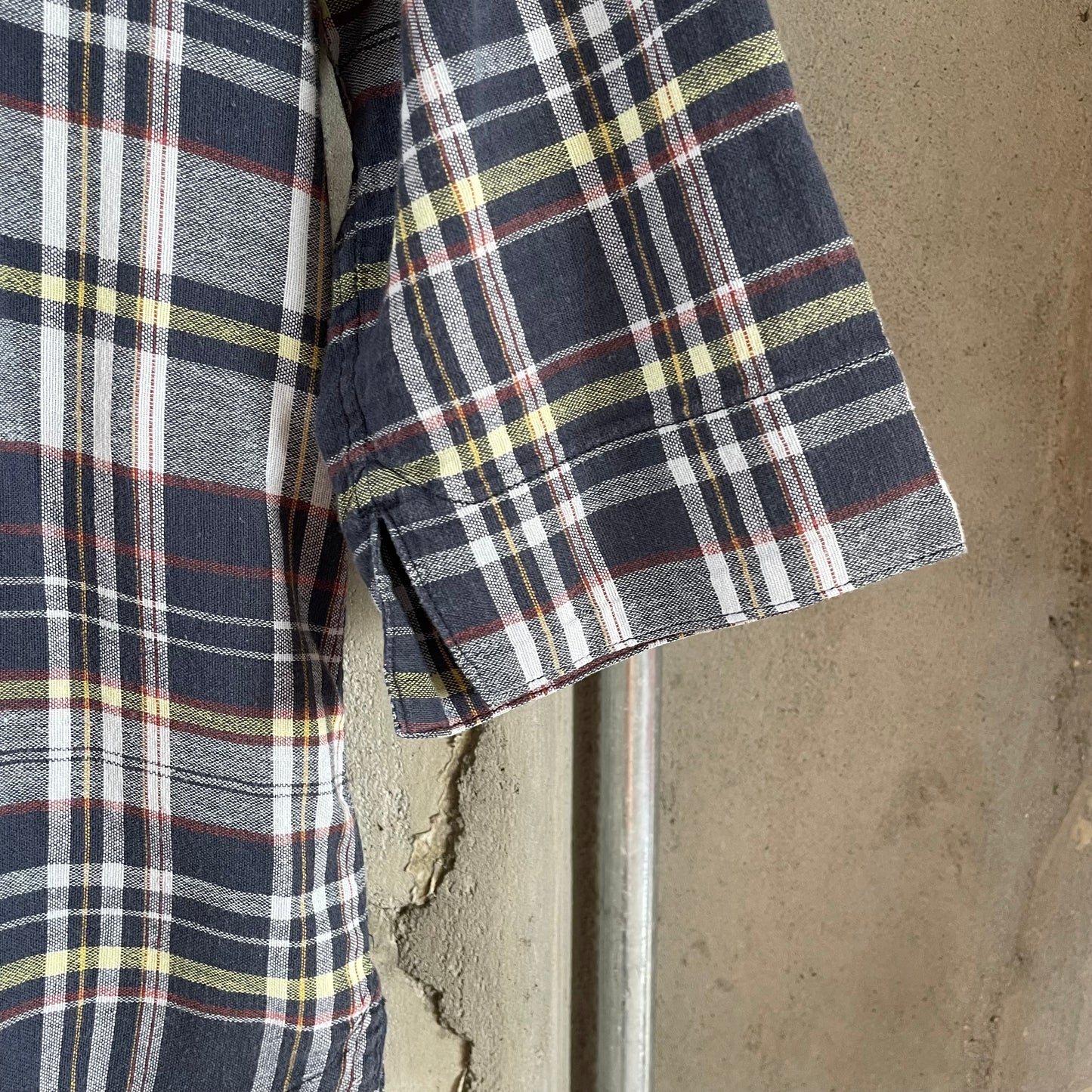 Check Shirt Three Quarter Sleeve