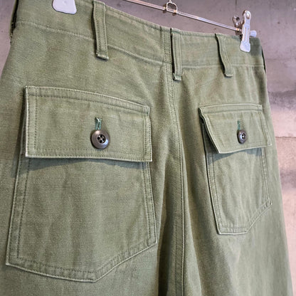 Patch Pocket Baker Pants Olive