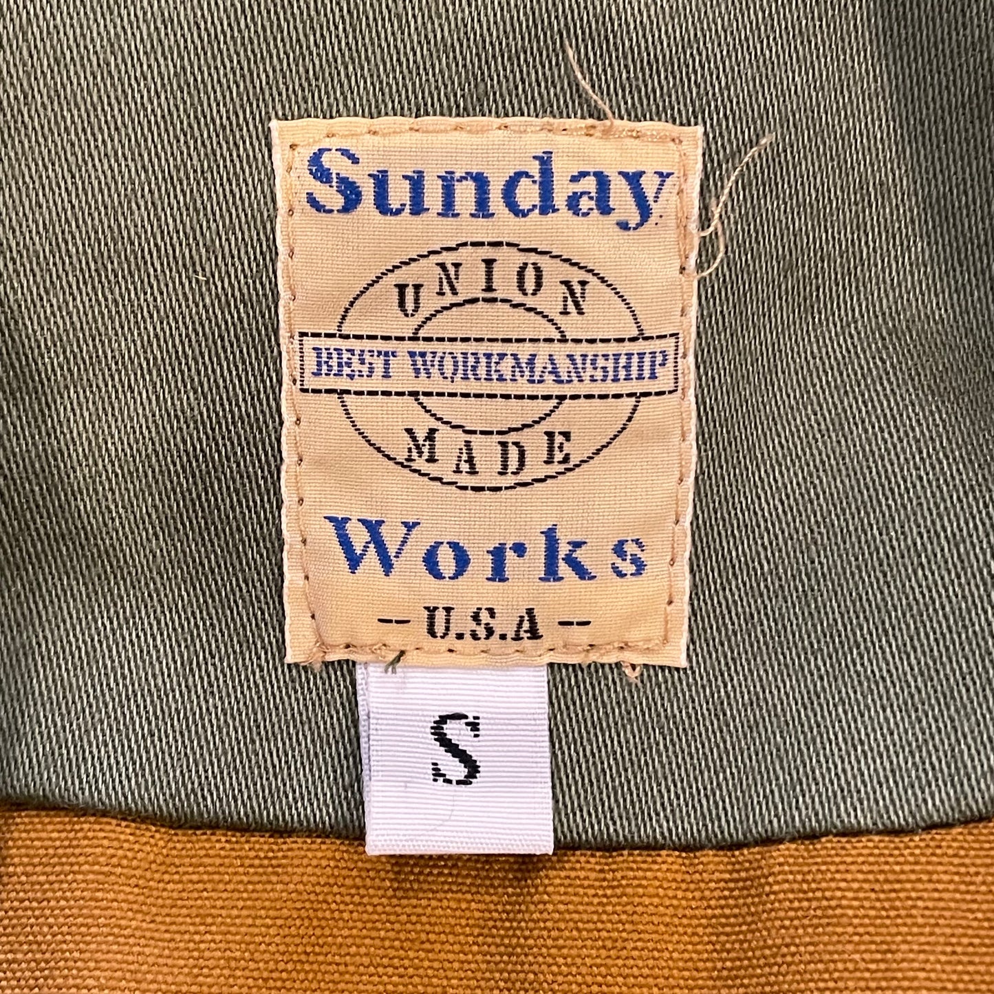 Work Coat Raglan Khaki