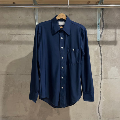 Qiana Nylon Shirt Navy