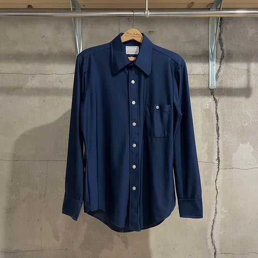 Qiana Nylon Shirt Navy
