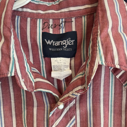 Red Stripe Western Shirt