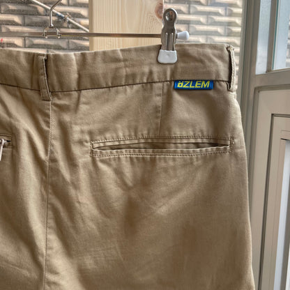 Cotton Shorts Beige