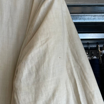 Striped Wool Blend Jacket Blue Beige riri zip