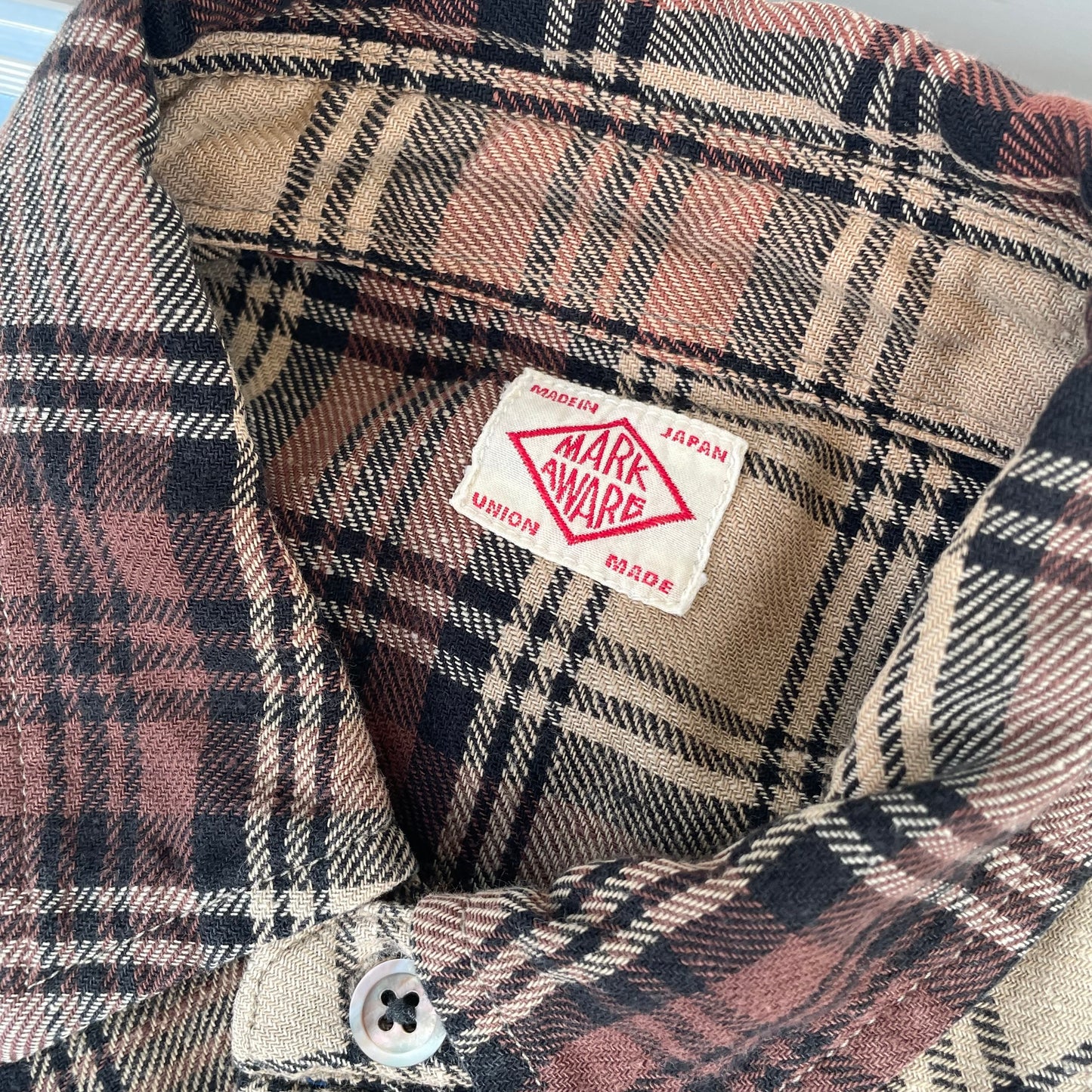 Check Flannel Shirt Brown