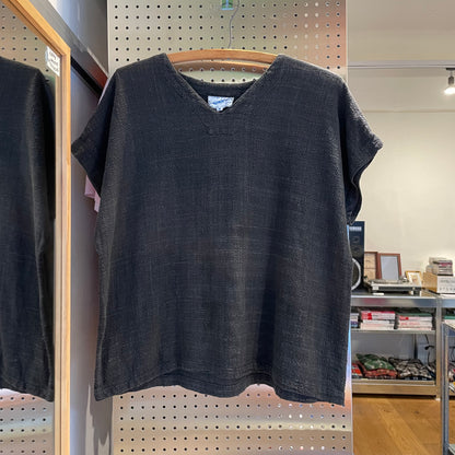Textured Blouse Black