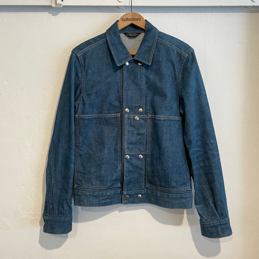 Faded Denim Jacket Indigo