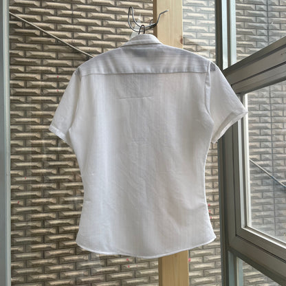 Button-Up Shirt White