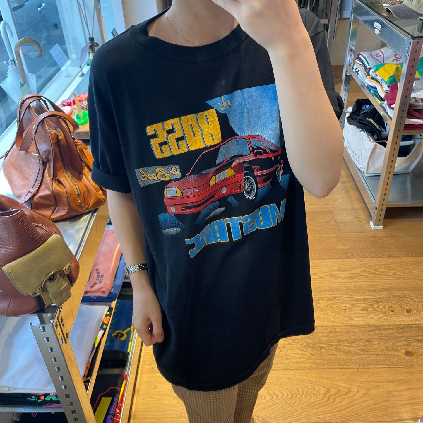 Boss Mustang T-Shirt Black