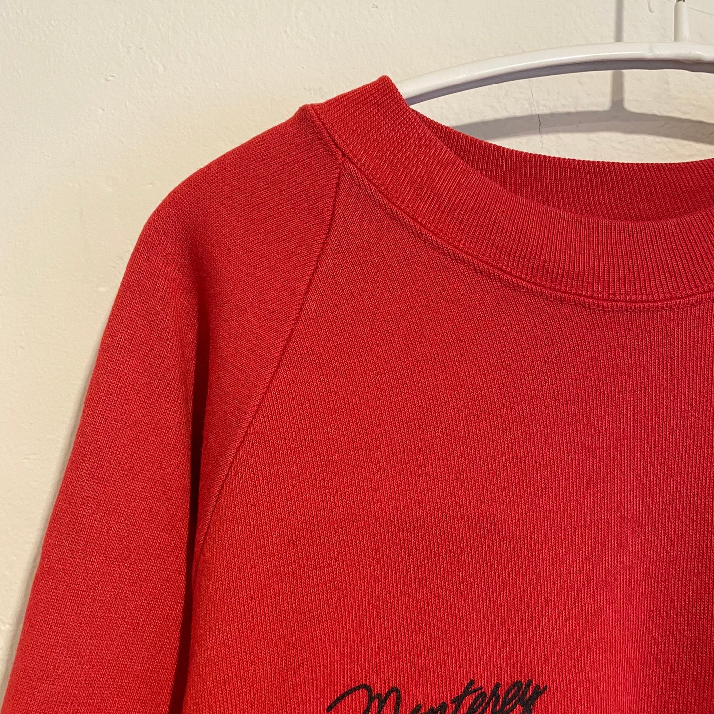 California Printed Sweatshirt Red