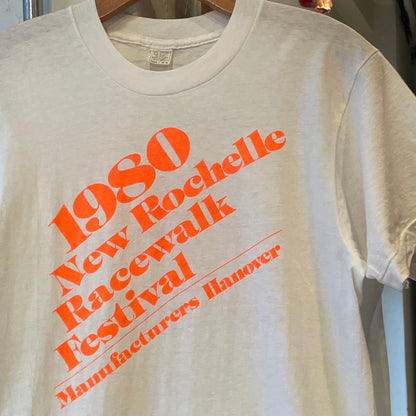 New Rochelle Racewalk Festival T-Shirt White