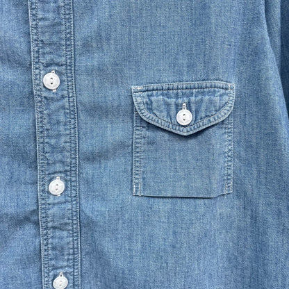 Chambray Work Shirt Blue