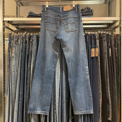 501 Jeans Regular Medium Straight Washed Blue