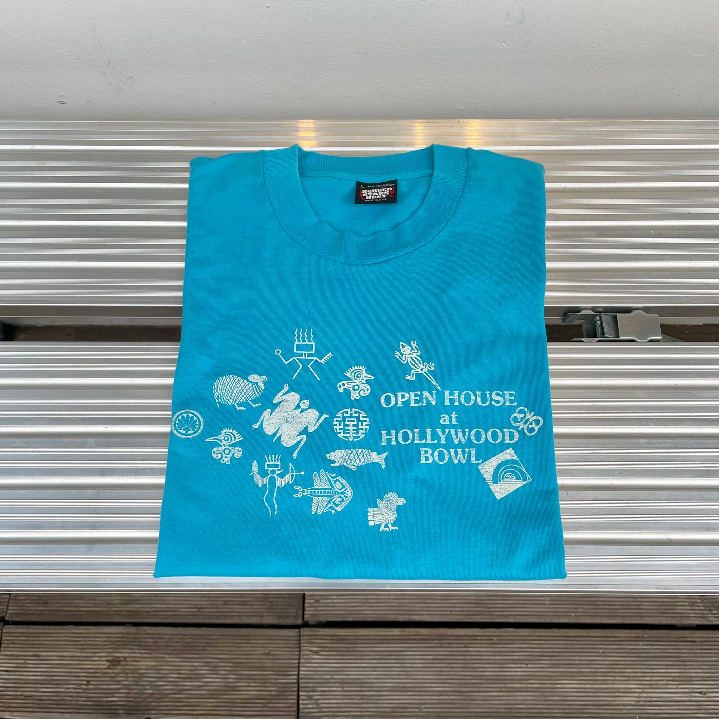 Open House T-Shirt Blue