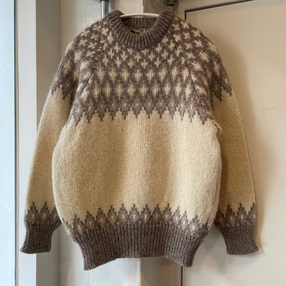 Lopapeysa Knit Sweater Beige