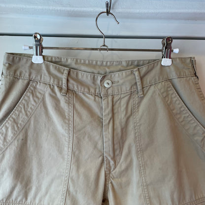 Cotton Work Short Ivory