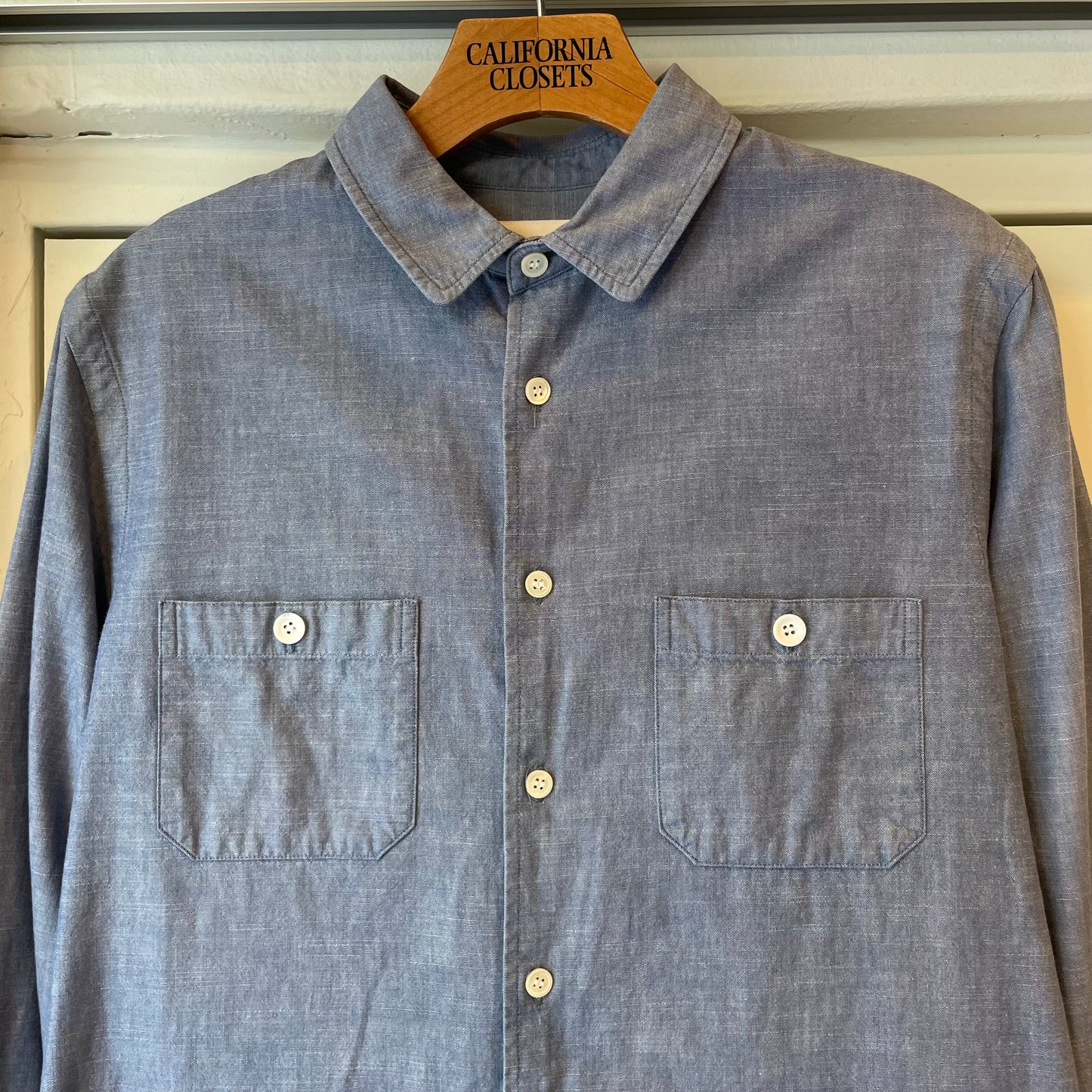 Chambray Shirt Blue
