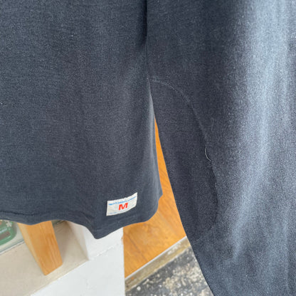 Football T-Shirt Long Sleeve Black