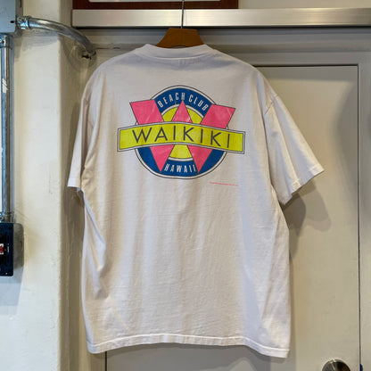 Waikiki Beach Club T-Shirt White