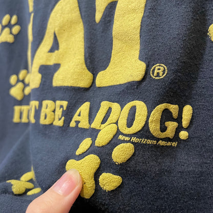 If It's Not A Cat It Must Be A Dog Paw Print Tee