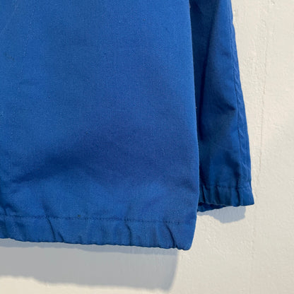 Zip Up Cotton Jacket Blue