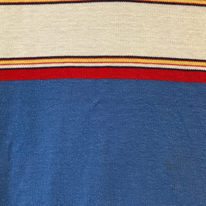 Stripe Polo Shirt Blue