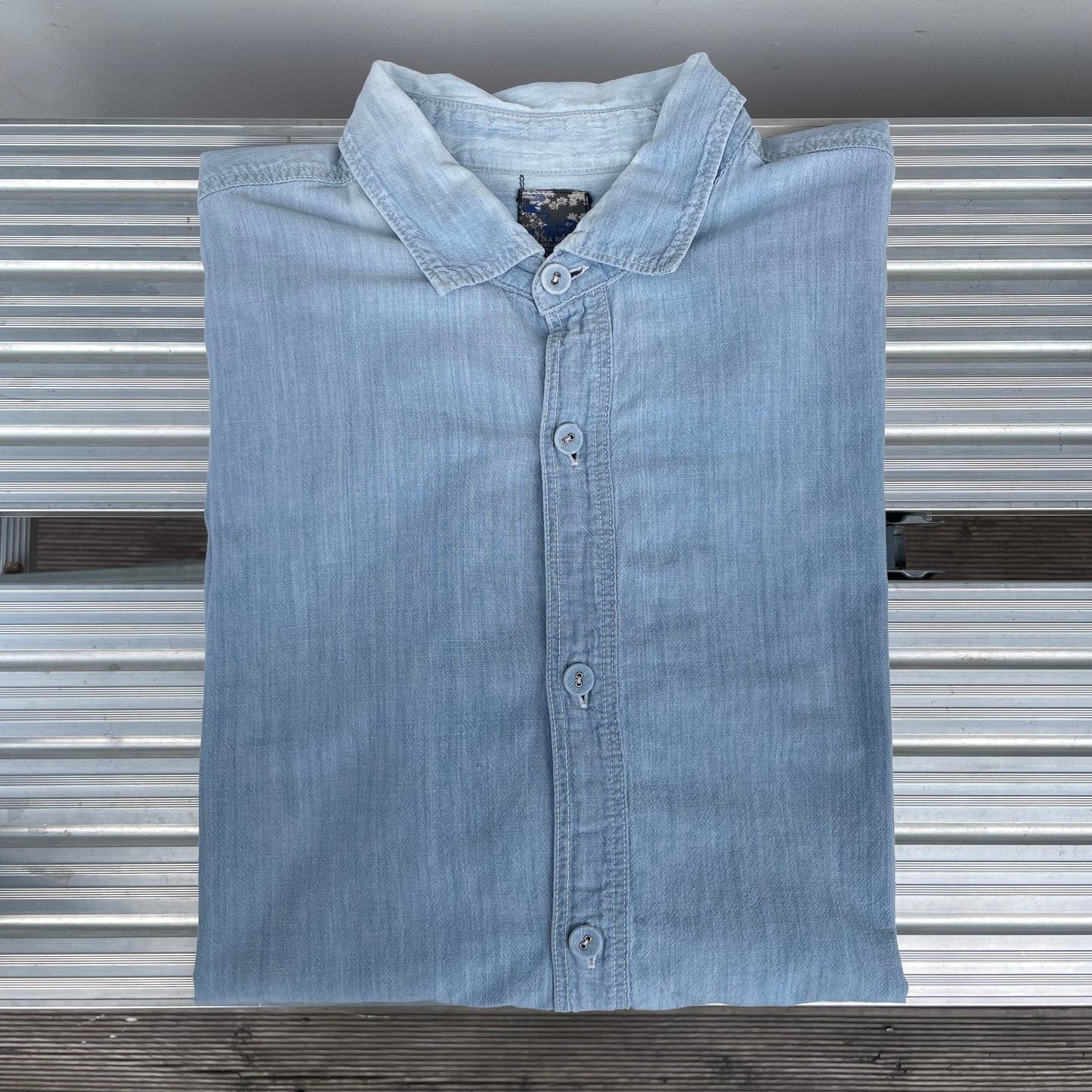 Chambray Shirt Blue
