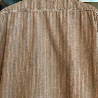Herringbone Work Shirt Brown