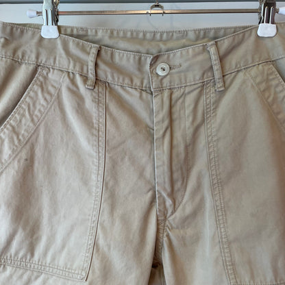 Cotton Work Short Ivory
