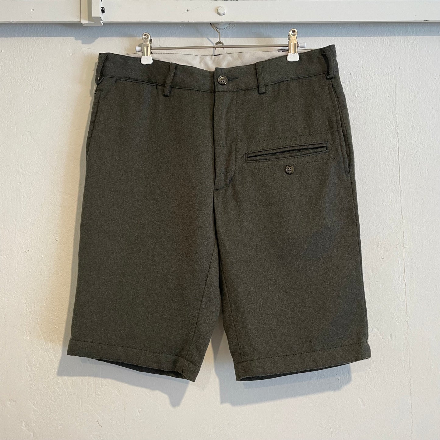 Wool Gurkha Shorts