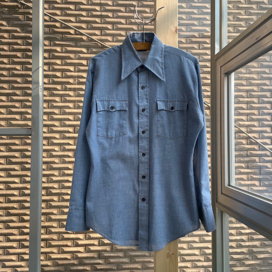 Chambray Shirt Blue