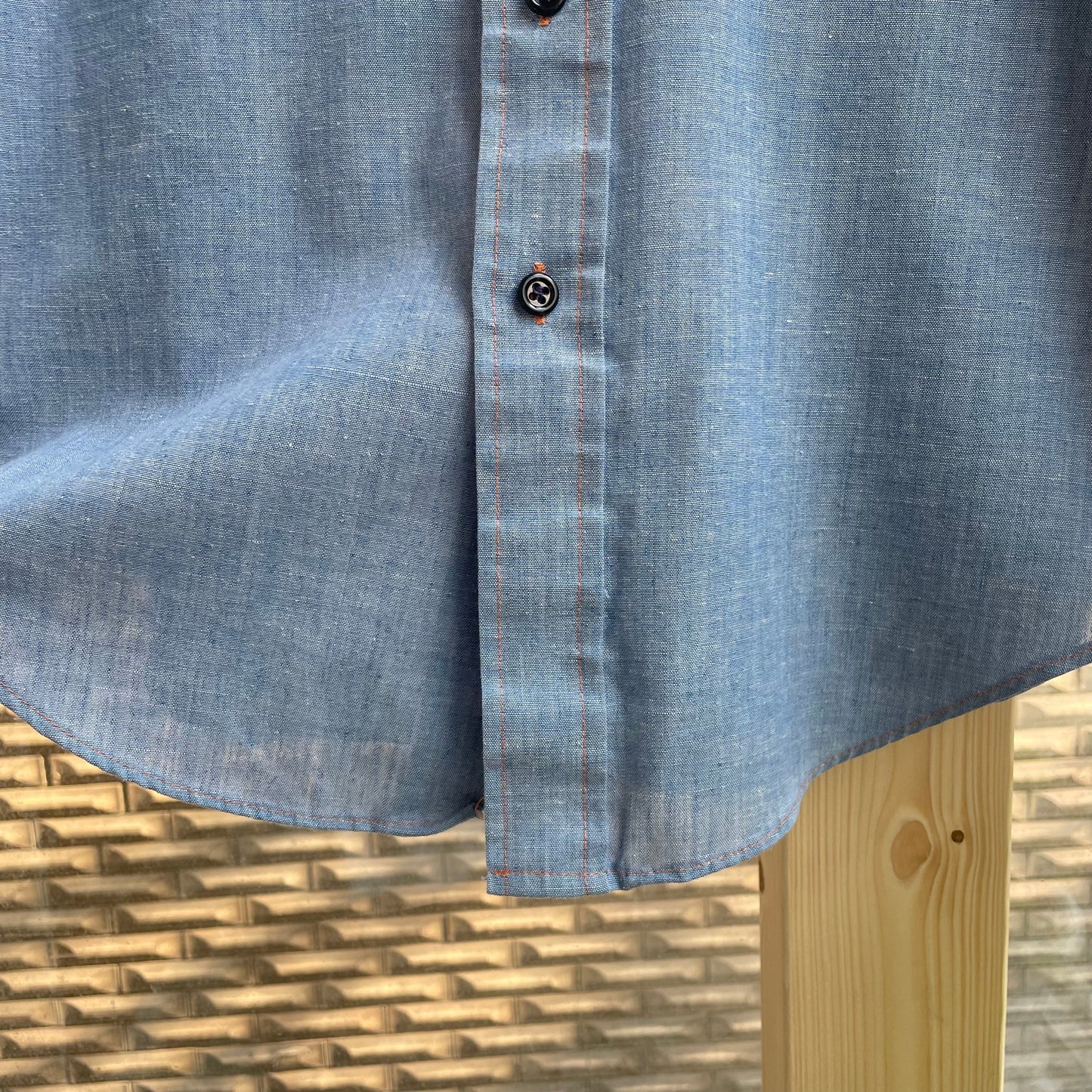 Chambray Shirt Blue