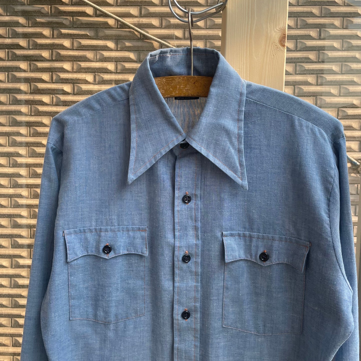 Chambray Shirt Blue