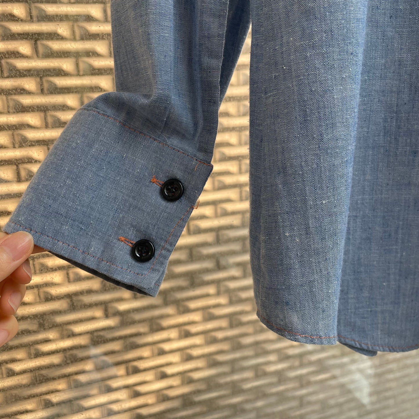 Chambray Shirt Blue
