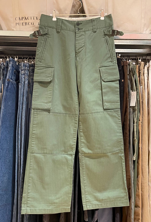 Herringbone Cargo Pants