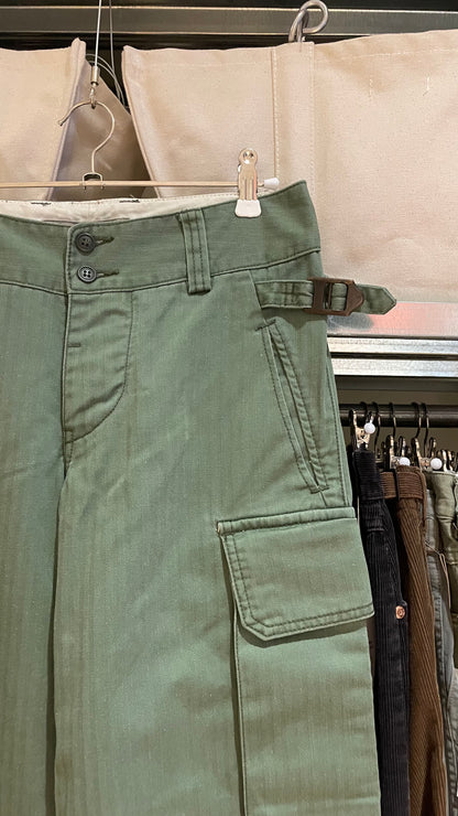 Herringbone Cargo Pants