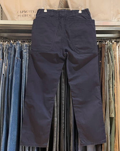 Gardner Pants Navy Twill Cotton Washed