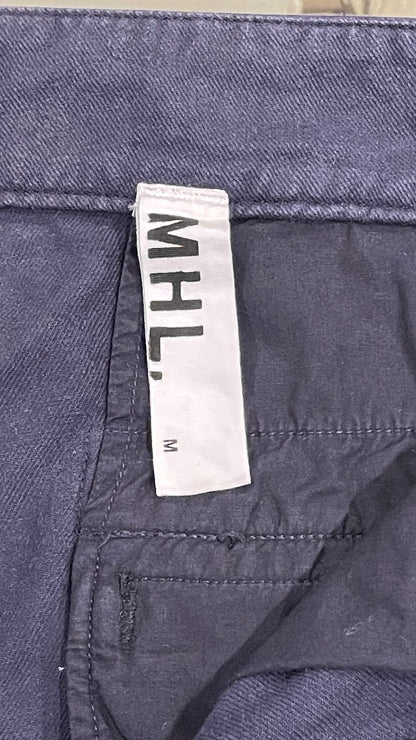 Light Cotton Twill Pants Navy